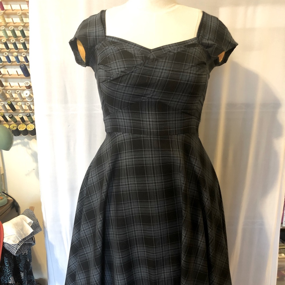 Stop Staring Plaid Dress